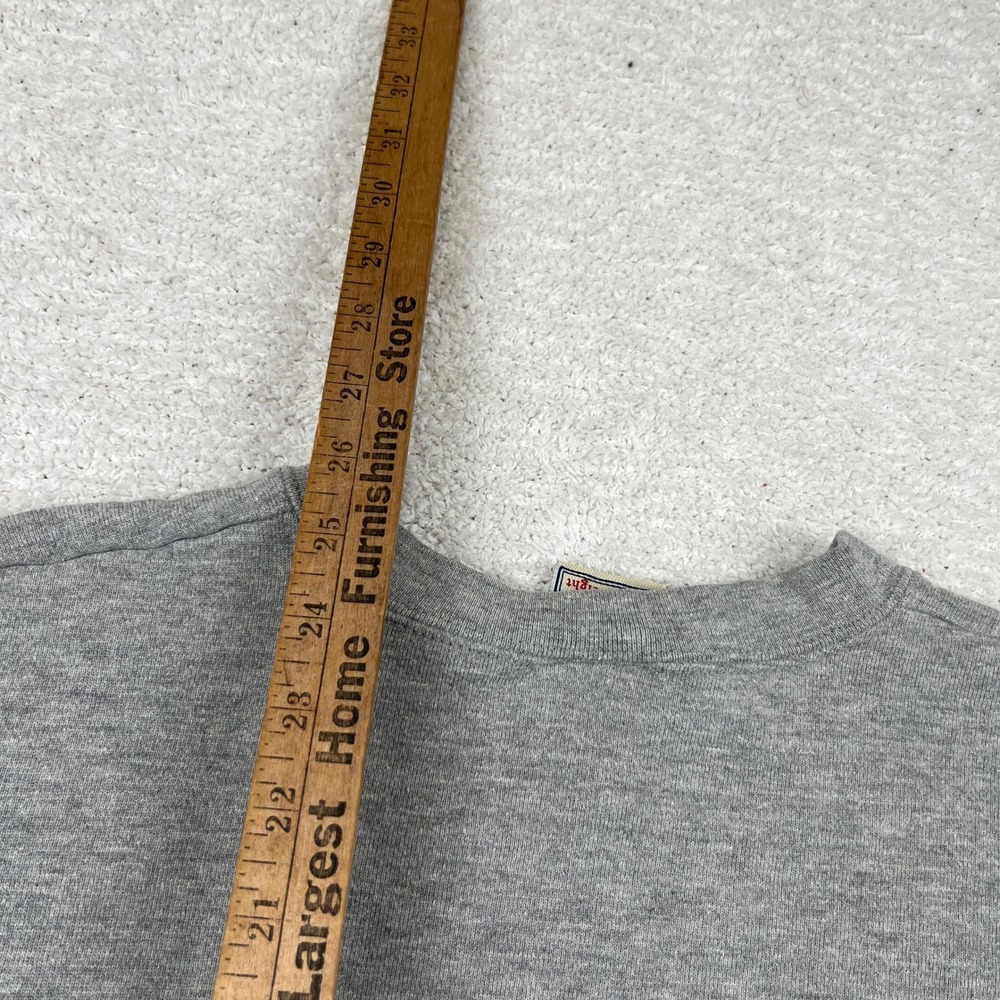 Vintage Lee Heavyweight Boxer Dog Sweatshirt Mens Large Gray Robert J May 2002 - Picture 9 of 10